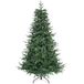 YITAHOME Premium kunstkerstboom, 212 cm, ca. 1100 takpunten, PE spuitgietwerk & pvc, natuurgetrouwe dennenboom met metalen standaard en klapsysteem, snelle montage voor thuiswinkels, 212 x Ø 105 cm