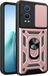 Techsuit Hoesje geschikt voor OnePlus Nord CE 4 Lite - Camshield Back Cover - Roségoud