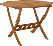 vidaXL Tuintafel inklapbaar 90x75 cm massief acaciahout