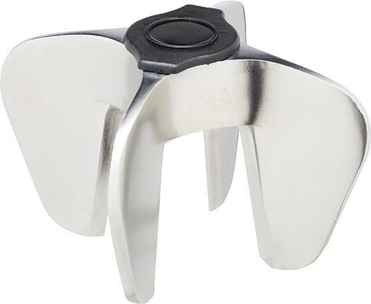 Bar Craft Champagne Opener - 7 x 4 cm - RVS Zilver