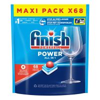 Finish Power All-in-1 Vaatwastabletten Regular - 68 stuks