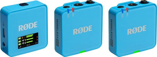 Rode Wireless GO Gen 3 Microfoon - Blauw