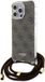 Guess 4G Printed Crossbody Back Case - Apple iPhone 15 Pro - Brown