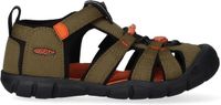 Keen - Seacamp II CNX Younger Kids Sandalen Dark Olive/Gold Flame - Maat 29