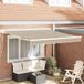 Maison Exclusive - Parasol manuel, 3,5 x 2,5 mètre, beige, 100% polyester