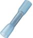 TRU COMPONENTS 739128 Stootverbinder Met krimpkous 1.50 mm² Volledig geïsoleerd Blauw 30 stuk(s)