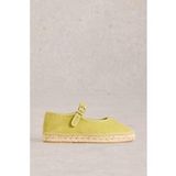 White Stuff Mary Jane Espadrilles Bright Green