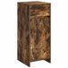 vidaXL Badkamerkast Gerookt eiken 35 x 36,5 x 85 cm Bewerkt hout