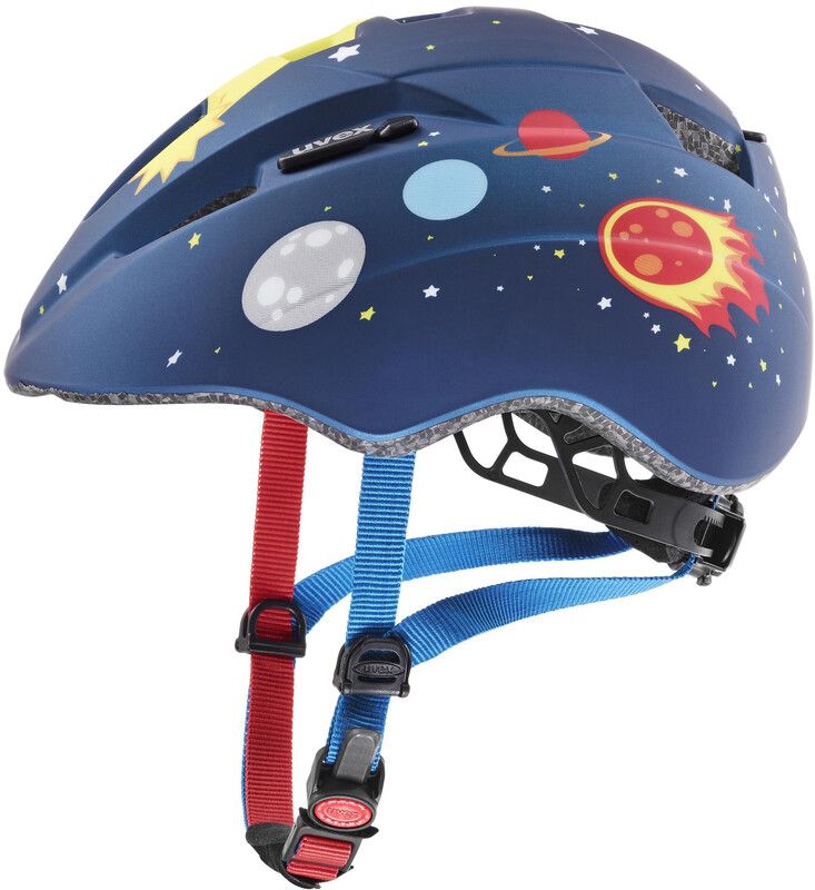 UVEX Kid 2 CC Helm Kinderen - dark blue rocket mat