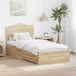 vidaXL Bedframe Sonoma Eik 90 x 200 cm