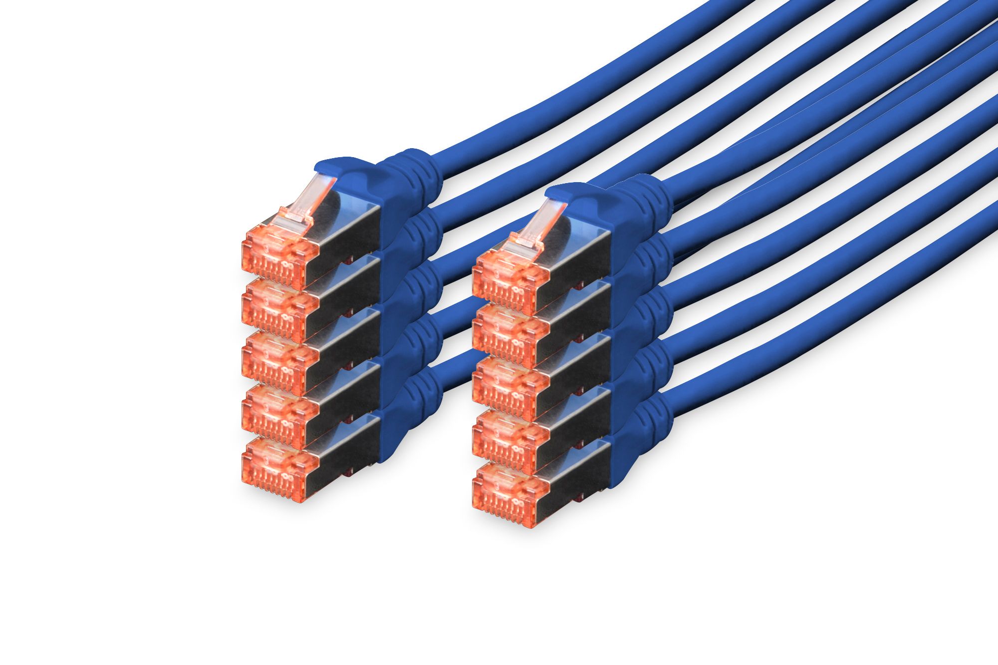 Digitus DK-1644-010-B-10 - Netwerkkabel - 1m - Blauw