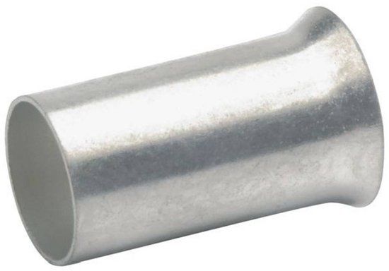 Klauke 7820 Adereindhulzen 25 mm² Ongeïsoleerd Zilver 50 stuk(s)