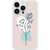 Apple Siliconen hoesje compatibel met iPhone 14 Pro Summer strand