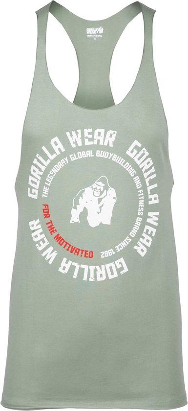 Gorilla Wear Melrose Stringer - Groen - M