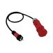 Adapter Doktorvolt Adapter 1 m 230 V Unischuko-stekker op sterke stroom 16 A 230 V 5P koppeling