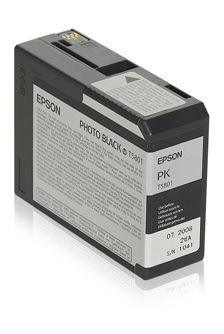 Epson inktpatroon Photo Black T580100 single pack / foto zwart