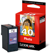 Lexmark Nr. 40 fotocartridge foto zwart