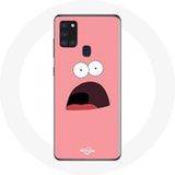 Maniacase Etui voor Samsung Galaxy A21S Patrick Star Sponge Bob roze