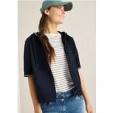 cecil Icecat Sweaterjack met korte mouwen en capuchon