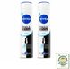 NIVEA Black & White Invisible Pure Deodorant Spray - 150 ml - 2 stuks