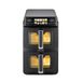 PRIXTON Verticale Airfryer 10L met Dubbele Mand 5L + 5L, 2600 W, Air Fryer zonder olie met 2 onafhankelijke Manden, Touch LED-display, 10 Programma’s, 80-200 °C, Kijkvenster en Verlichting