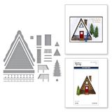 Ski Simon Hurley Ski Lodge geëtst sterft uit de Ski-Son's Greetings Collection