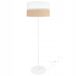 Light-Home JUTA 2450/40 - Lampadaire - Trépied - Métal - Abat-jour en tissu - Blanc