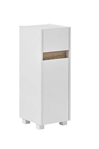 Schildmeyer Cosmo Midi-kast 146312 - Wit - 30,2 x 84,8 x 33 cm