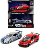 Jada Toys Fast & Furious duo pack 1:32 Mitsubishi Lancer Evo + Nissan Skyline R34 GTR