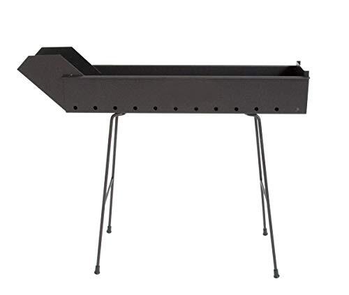 CRUCCOLINI BA13 Houtskoolgrill, zwart, 71 x 13 x 51 cm