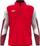 Jako Dynamic Ziptop Dames - Rood / Wit / Donkerrood | Maat: L
