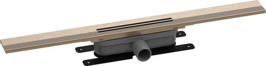 Easy Drain R-line Clean Color Douchegoot - 120cm - Brushed Bronze