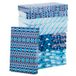 Hallmark Middelgrote dozen met deksels (12 overhemddozen, 4 motieven: sneeuwvlokken, strepen, truipatroon, rendier) voor Kerstmis, Chanoeka, vakantiefeesten, gastvrouwgeschenken