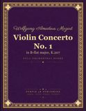 Mozart Violin Concerto No. 1 in B-flat major, K. 207 - Full Orchestral Score