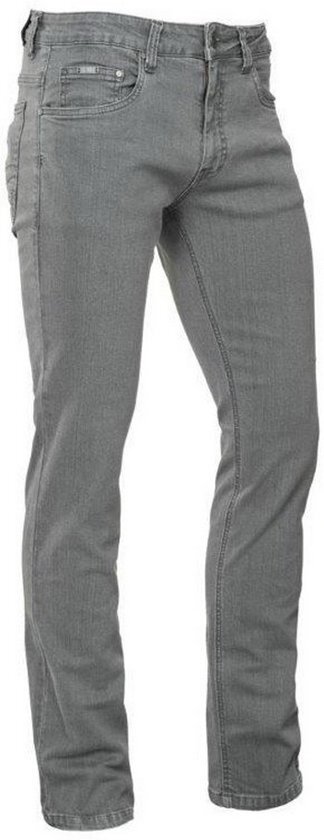 Brams Paris - Heren Jeans - Stretch - Lengte 36 - Danny - Grijs