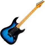 JET Guitars JS-450 Blue Burst HH guitare électrique