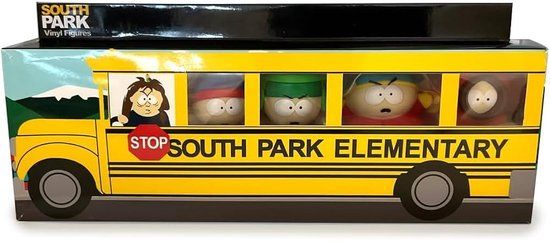 Nickelodeon South Park Figure Collection 2.5 Inch 5 Pieces in School Bus