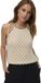 Aware Evelyn Top sans manches Beige S Femme