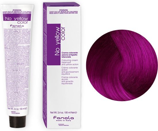 Fanola No Yellow Color T.VIO Toner Violet, 100 ml