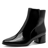 Marco Tozzi Dames 2-25302-45 modieuze laarzen, Black Patent, 37 EU, zwart (patent), 37 EU