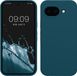 kwmobile telefoonhoesje geschikt voor Google Pixel 10a - Hoesje met siliconen coating - Smartphone case in mat petrol