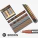 TOOLI-ART Pro Colour Series Acrylverfmarker set, 0.7mm, brun, 22 pièces
