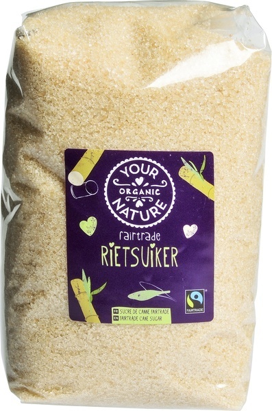 Your Organic Nature Rietsuiker fairtrade bio 1 kilogram
