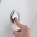 Shenzhen Haorui Industrial Technology Co., Ltd. Ensemble de couvercle de trop-plein de lavabo en cuivre - bouchon de lavabo avec rosace de trop-plein - 22-24 mm