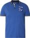 Jan Vanderstorm heren Poloshirt - 76/78 - blauw - Plus Size
