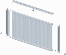 Stelrad Compact paneelradiator type 11 500 x 2000 mm 1666 w wit ral 9016