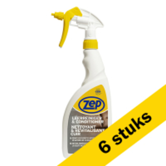 Aanbieding: Zep leerreiniger & conditioner (6 x 750 ml)
