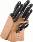 Zwilling Messenblok, 8-delig, Roestvrij staal, Ergonomisch