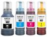 Epson 102 combinaties d'encre, multipack pour Epson EcoTank (4 pièces)