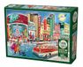 Cobble Hill Puzzle 1000 pièces : Achats de Noël en ville